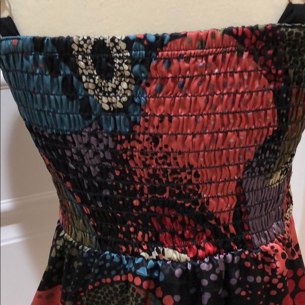 Colorful Silk MultiColored Top - Picture 4 of 4